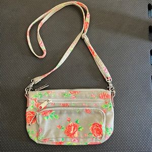 Pink crossbody purse